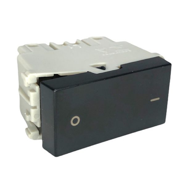 Modulo Interruptor Bipolar Simples Refinatto Preto Weg 13203024