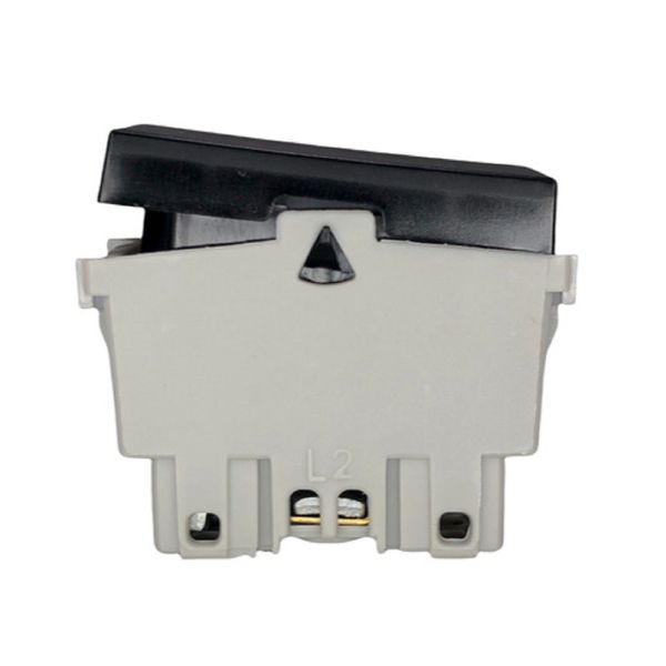 Modulo Interruptor Bipolar Simples Refinatto Preto Weg 13203024