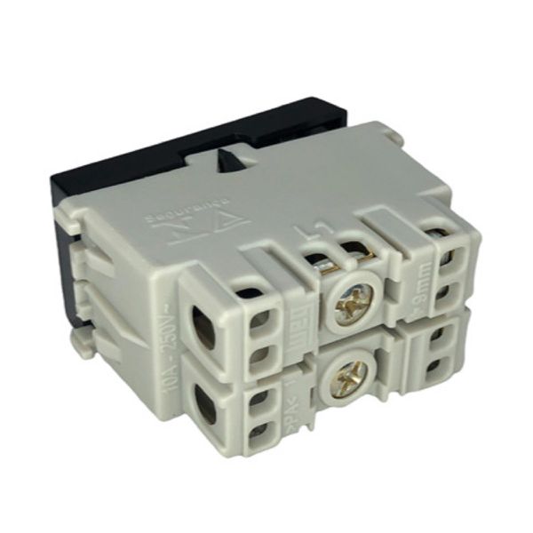 Modulo Interruptor Bipolar Simples Refinatto Preto Weg 13203024