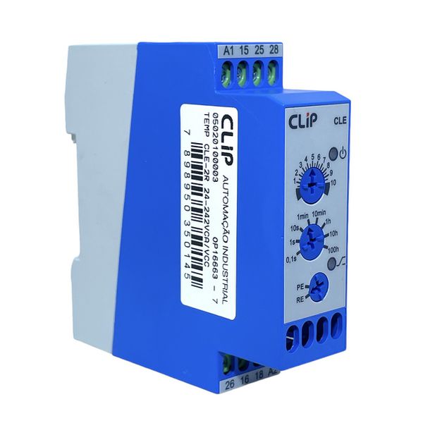 Temporizador Retardo Ou Pulso Na Energ. 24-242V Clip CLE-2R