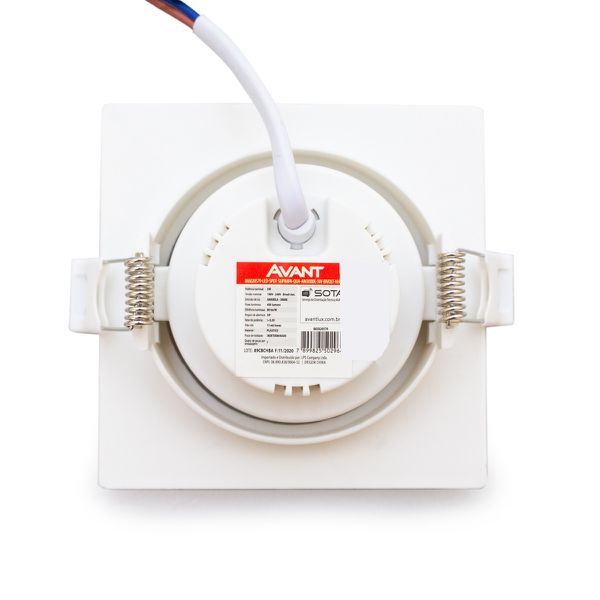 Spot Led Embutir Quadrado Supimpa 5W 3000K