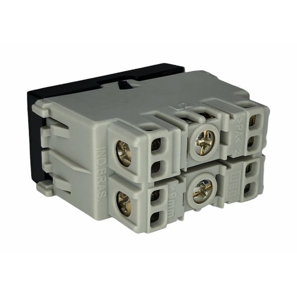 Refinatto Modulo Interruptor Bipolar Paralelo Weg 10A Preto 13798152