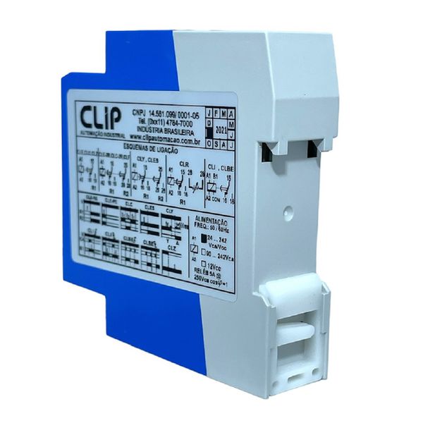 Relé Temporizador Ciclico 0,1 A 100 Horas 24-242 Vca/Vcc