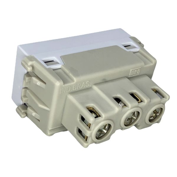 Modulo Tomada 2P+T Refinatto Weg 127/220V 20A Branco