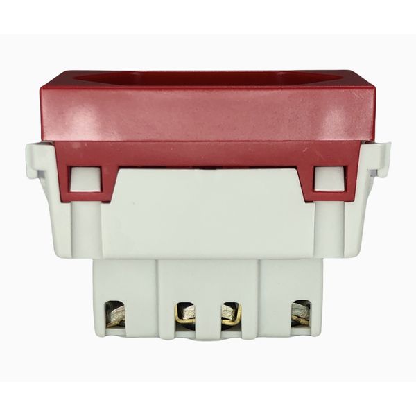 Modulo Tomada 2P+T Weg Refinatto 127/220V 20A Vermelha