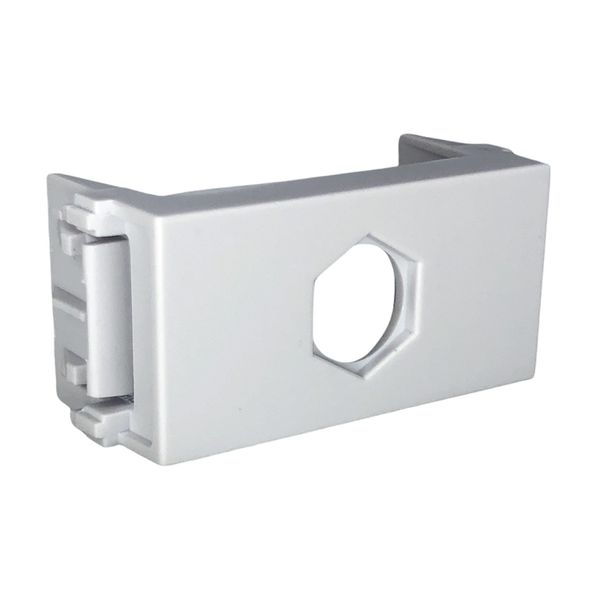 Modulo P/ Fio Furo 11mm Refinatto Weg Branco C/ 2 Peças