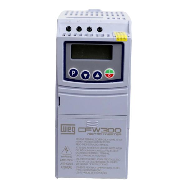 Inversor De Frequência 1cv Weg Cfw300 1,8a 380-480v Trif.