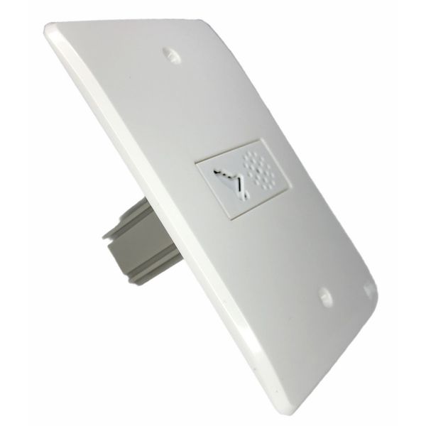 Campainha Cigarra Bivolt Placa 4x2 Equile Montado Branco 14236078