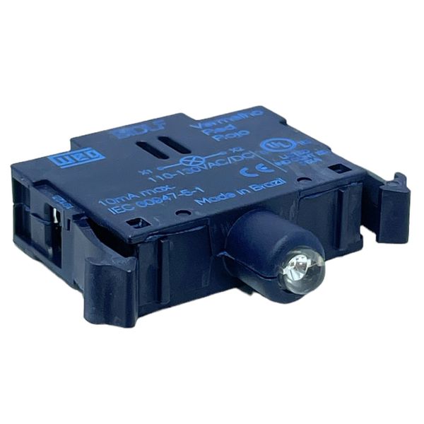 Bloco De Iluminação Led Vermelho 110vca Botão Weg Csw-bidlf