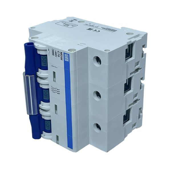 Disjuntor Trifasico Weg Din 70a Curva C 440vca 3ka Mdw-c70-3