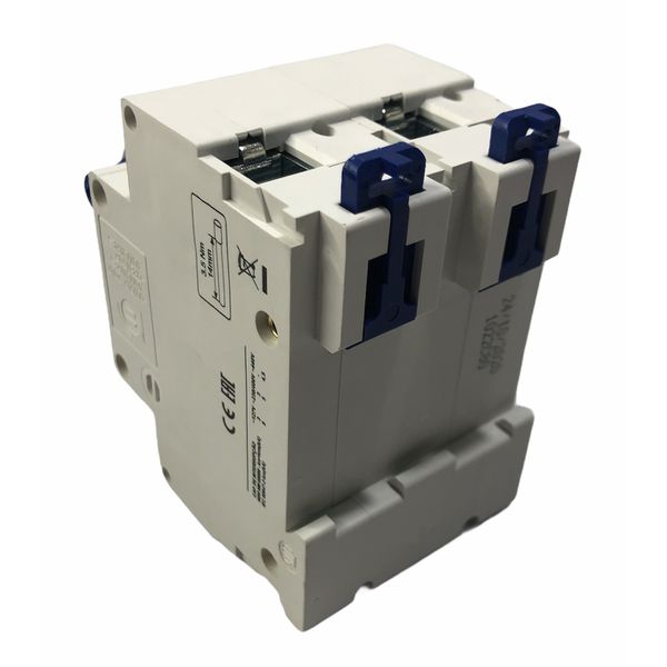 Disjuntor Bipolar Weg Din 80A Curva C 3KA MDW-C80-2
