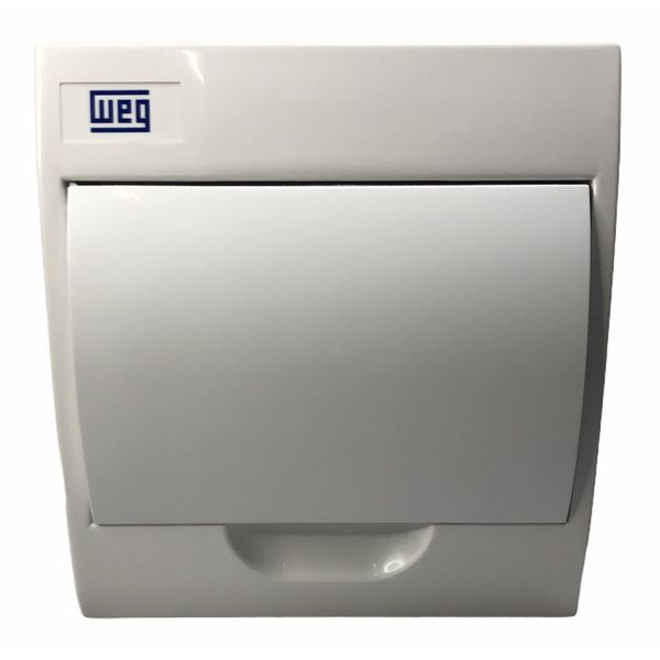 Quadro De Distribuição De Sobrepor Weg 8 Disjuntores Branco