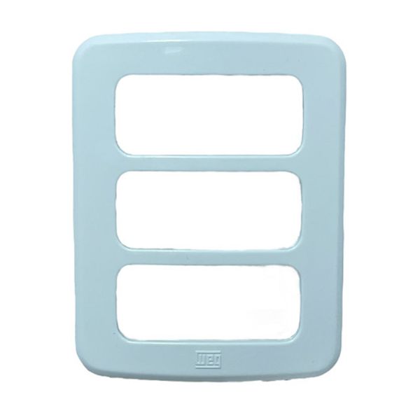Caixa + Placa Sobrepor Weg Compose Para 3 Postos 13671155