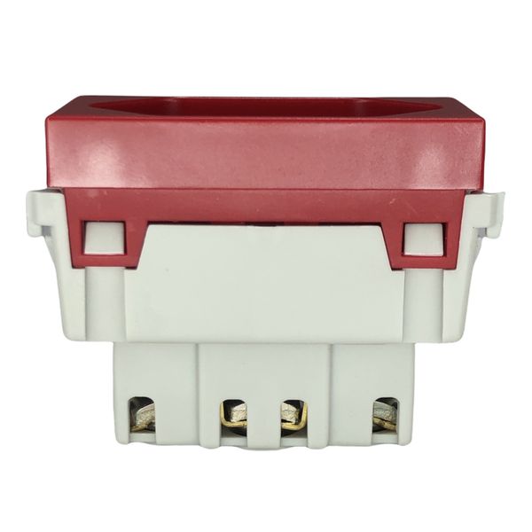Modulo Tomada 2P+T Refinatto Weg 127/220V 10A Vermelho