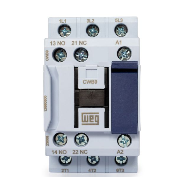 Contator Tripolar Weg 9a 24vca 1na+1nf Cwb9-11-30d02