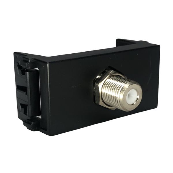  Modulo Tomada Antena Tv p/ Cabo Coaxial Refinatto Weg Preto