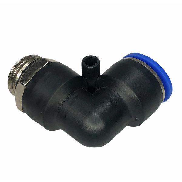 Conexão Pneumatica Cotovelo Fluir Tubo 16mm x Rosca 1/2 