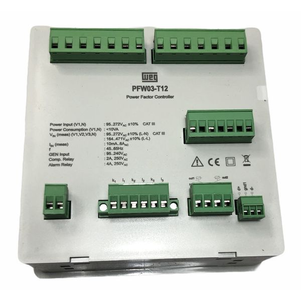 Controlador De Fator De Potencia Trif 12 Estágios Weg Pfw03
