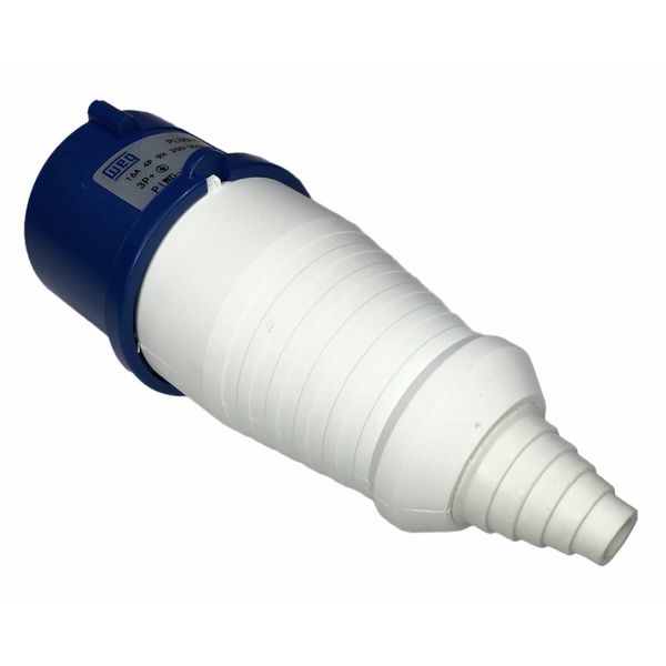 Plug Industrial 3p+t 32a 9horas 200-250v Azul Standard Weg