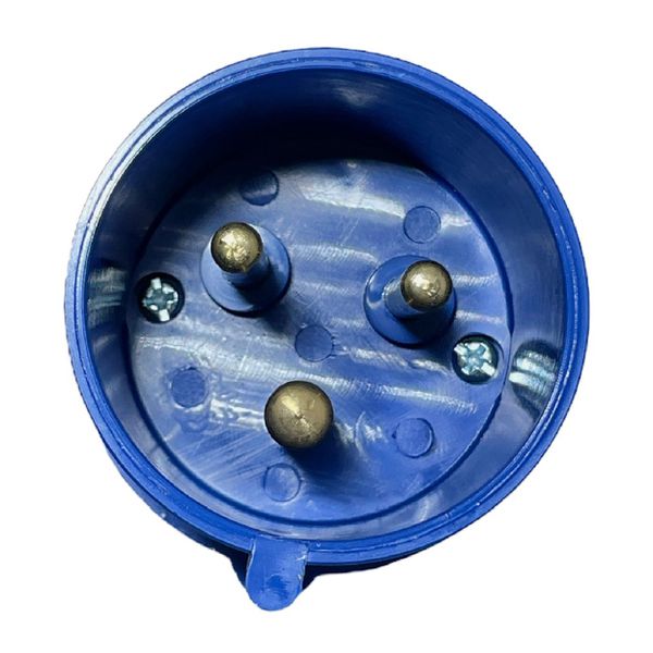 Plugue Industrial 2P+T 32A 6Horas Azul 220-240V Standard 14684568