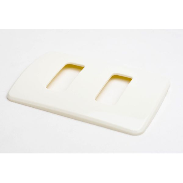 Placa 4X2 de 2 Posições Compose Marfim S/ Suporte 13272827