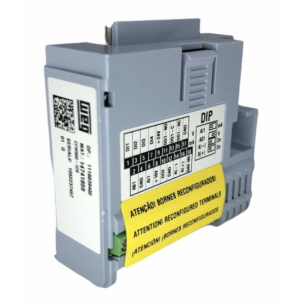 Módulo De Expansão I/os Para Inversor De Frequência Weg Cfw500