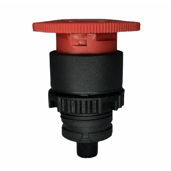 Frontal Botão Duplo Preto + E - Weg 22mm S/ Flange Csw2