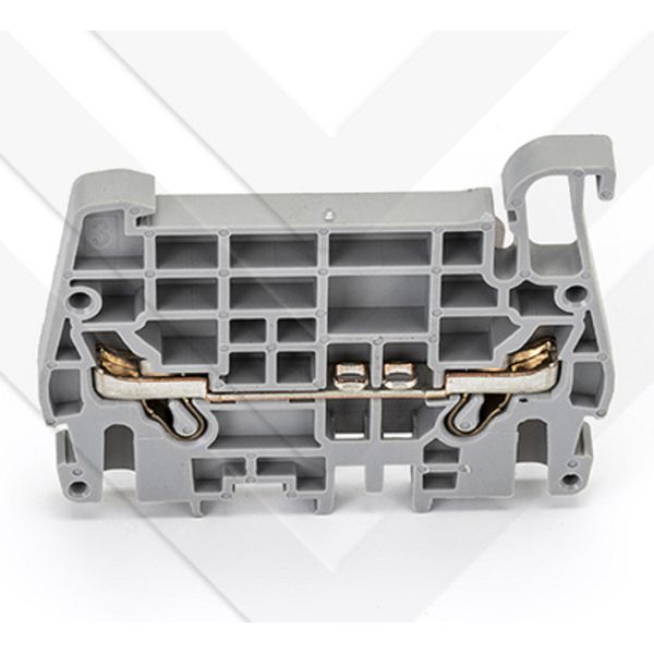 Borne Conector Tipo Mola 2.5mm Weg BTWI-2,5 CINZA 