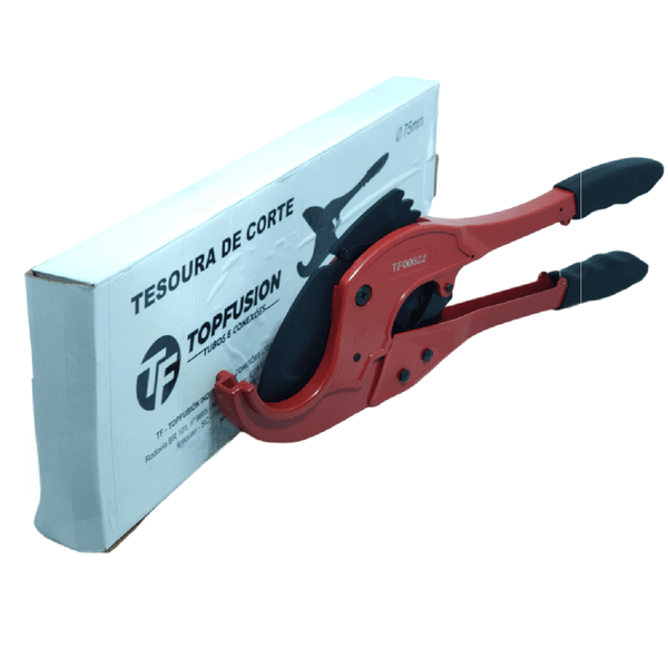 Tesoura de Cortar Tubo PPR até 75mm TopFusion