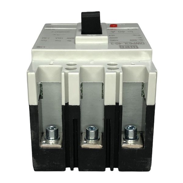 Disjuntor Caixa Moldada 40A Weg DWP63L-40-3 (15KA 38/4150V)