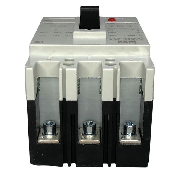Disjuntor Caixa Moldada 63A Weg DWP63L-63-3 (15KA 38/4150V)