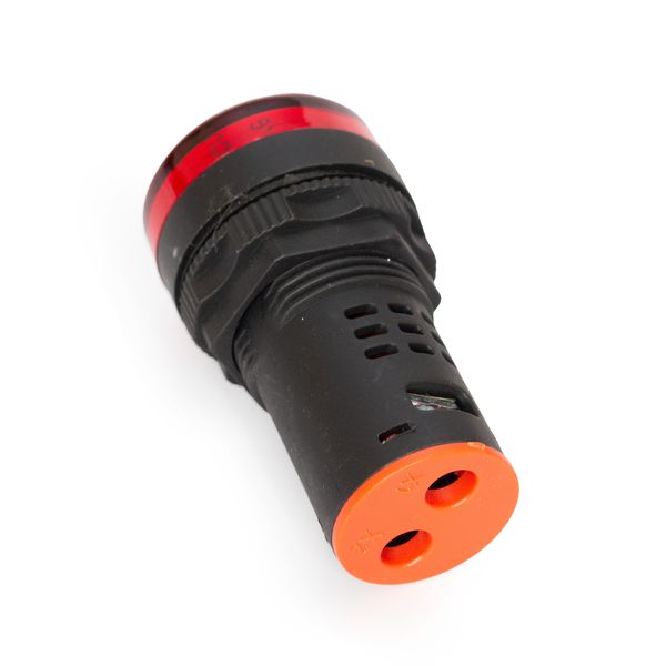 Voltímetro Digital Ac 12-500V 22mm Vermelho LKKN52 Lukma