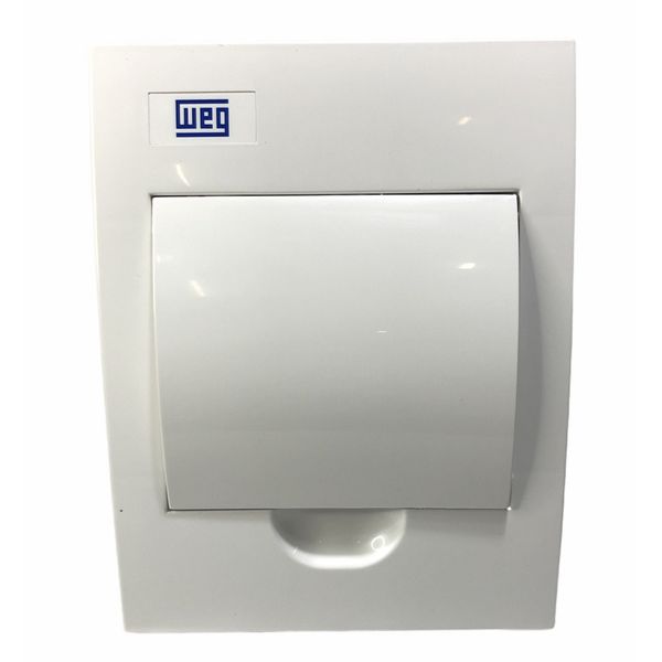 Quadro De Distribuição De Embutir Weg 6 Disjuntores Branco