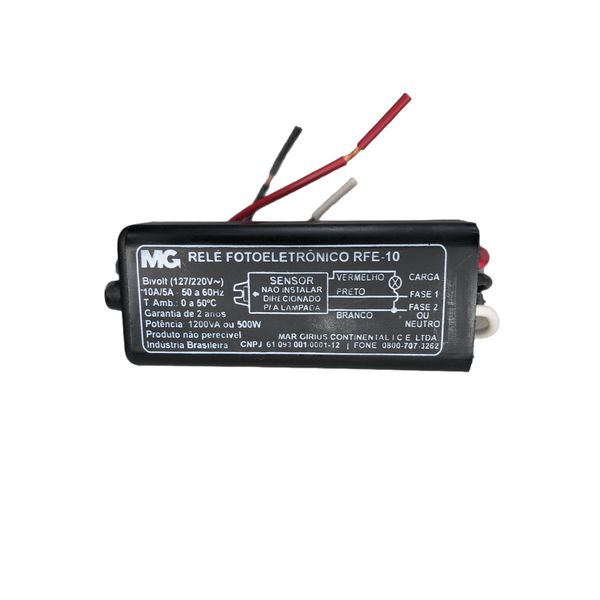 Relé Fotoeletrônico Compacto 500W- Margirius