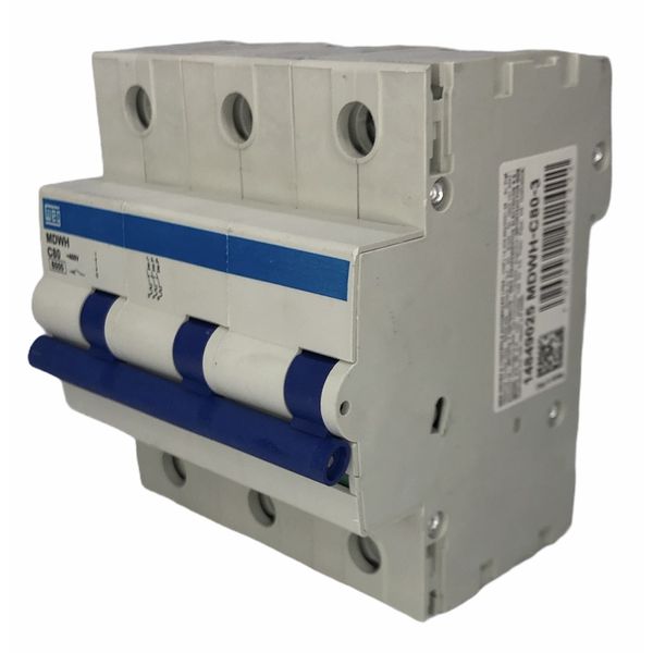 Disjuntor Tripolar Curva C 80A 10KA Weg 14849025