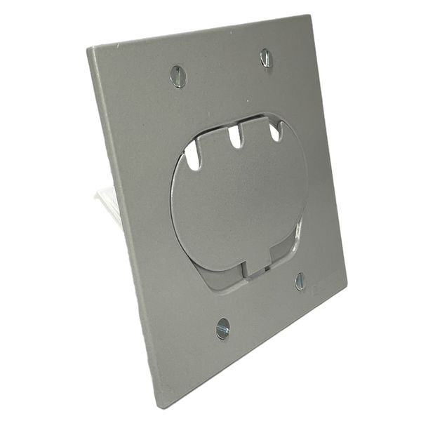 Tampa Unha Simples 4x4 P/ Caixa 3 Tomada RJ Piso Tramontina