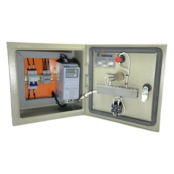 Painel C/ Inversor de Frequência 1CV Weg C/ Potenciômetro 