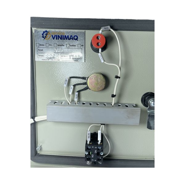 Painel C/ Inversor de Frequência 1CV Weg C/ Potenciômetro 