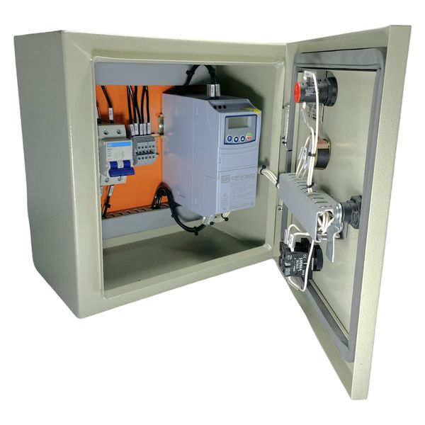 Painel C/ Inversor de Frequência 1CV Weg + Potenciômetro 