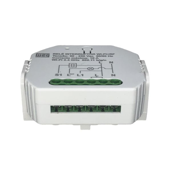 Modulo Interruptor Weg Home Wi-Fi + RF Embutir Mod.10 15718934