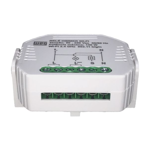 Dispositivo Relé Dimmer Weg Home WI-FI Embutir Mod.10 15718935