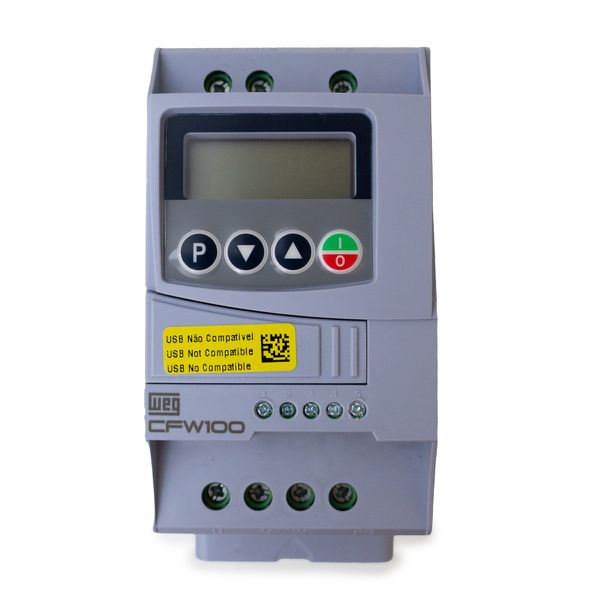 Inversor De Frequencia 1CV Weg CFW100 4,2A 220V Monofásico 