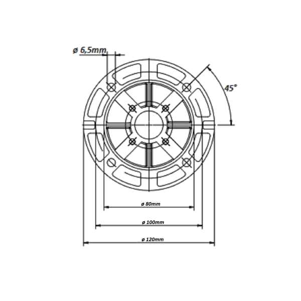 Motorredutor 1CV Eixo Vazado Redução 1:20 Weg Geremia GSA63