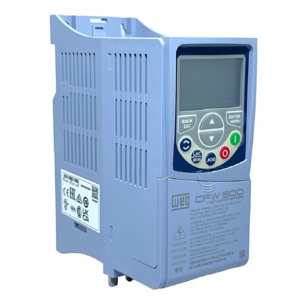Inversor De Frequência Trifasico 3cv 9,6a 220v Weg Cfw500 G2