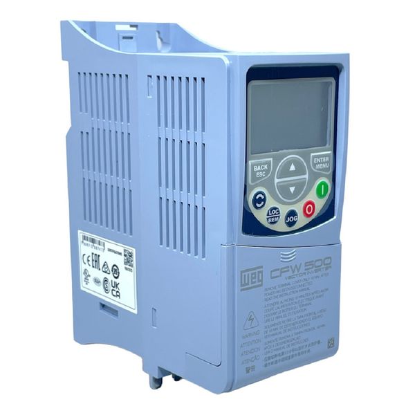 Inversor De Frequência Monofásico 2cv 7a 220v Weg Cfw500 G2