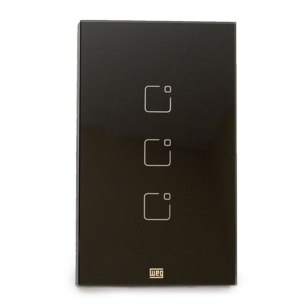 Interruptor Inteligente Touch Wi-Fi 3 botões Led Bivolt Weg