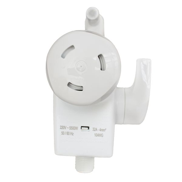 Torneira Eletrônica Essence-Parede 5500W 220V-Lorenzetti