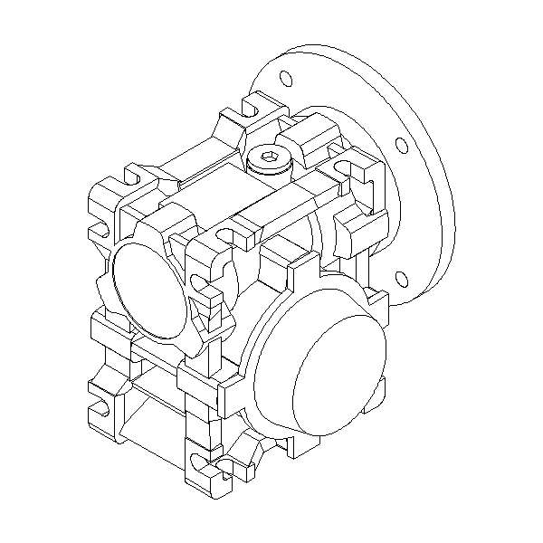Redutor De Velocidade Weg Tamanho 30 1/15 Coroa E Rosca S/ Fim