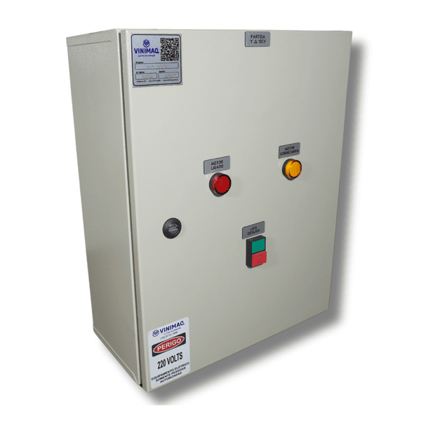 Painel Elétrico Estrela Triangulo 10CV 220V