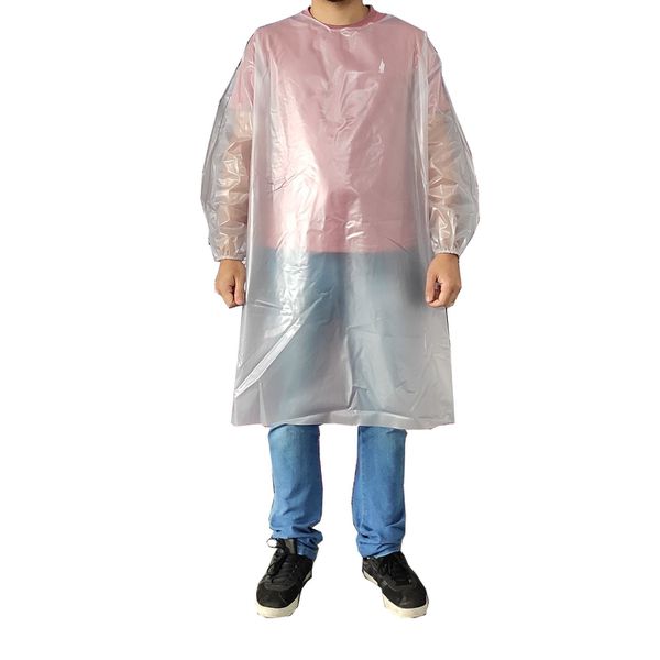 Avental PVC Vinil Vinilseg Barbeiro C/ Tiras